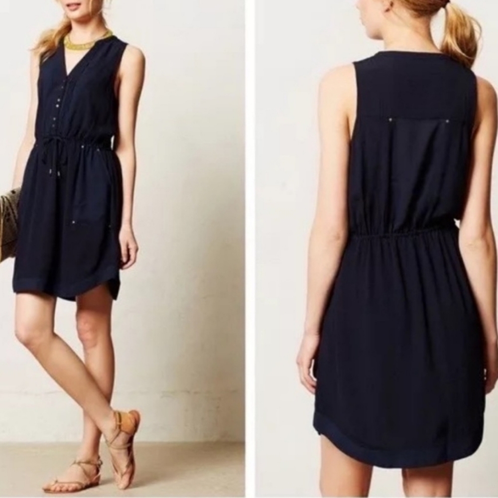 Anthropologie Maeve Pelona Dress Size XS Blue